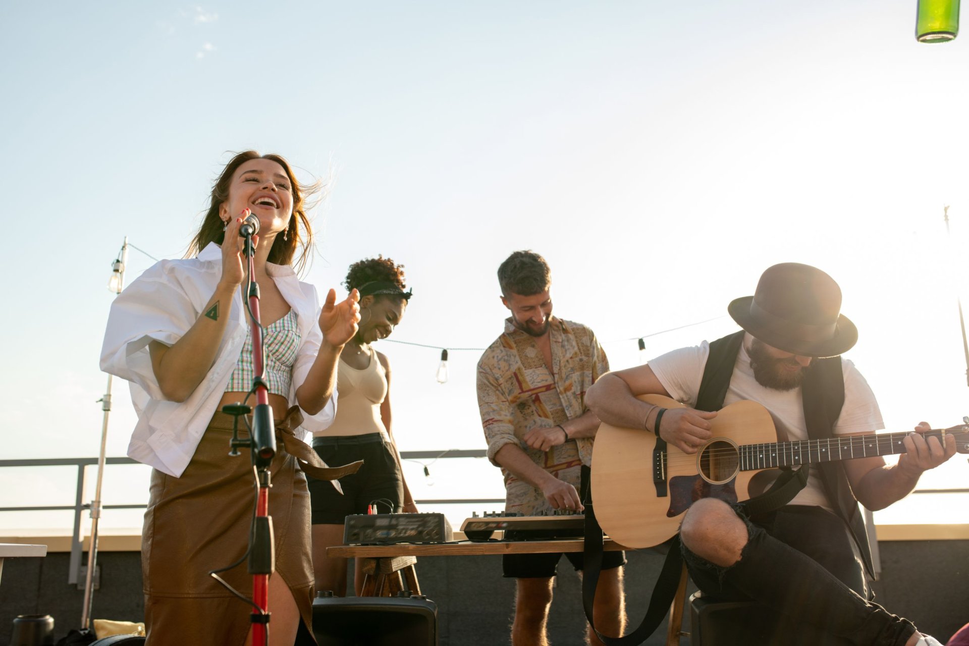outdoor concert