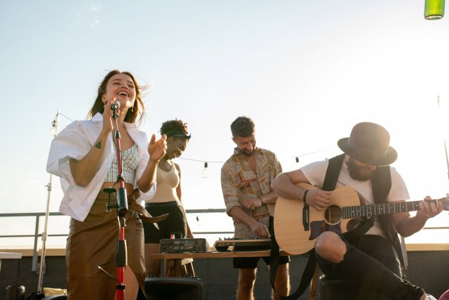 outdoor concert