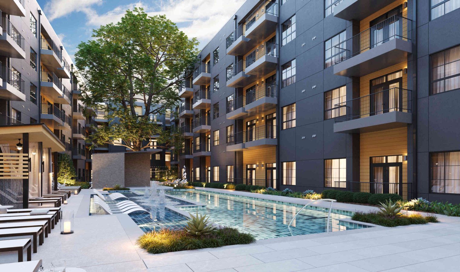 552 f pool at lirica east austin apartments